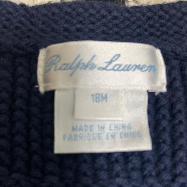 Ralph Lauren(ラルフローレン)のラルフローレン セーター キッズ/ベビー/マタニティのベビー服(~85cm)(ニット/セーター)の商品写真