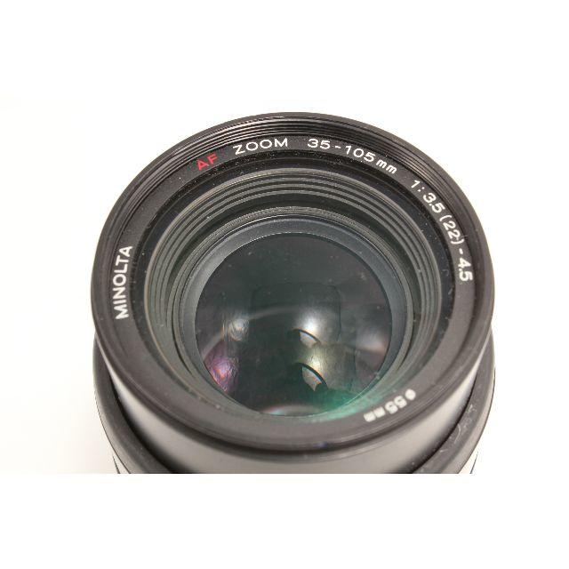 KONICA MINOLTA(コニカミノルタ)のソニー用 MINOLTA AF 35-105mm F3.5-4.5 αマウント スマホ/家電/カメラのカメラ(レンズ(ズーム))の商品写真