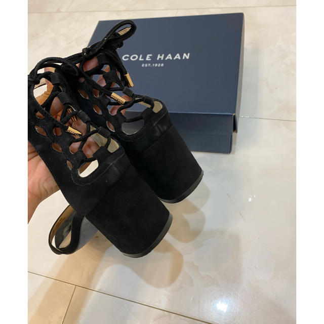 Cole Haan(コールハーン)のCOLE HAAN レースアップ　ヒールサンダル レディースの靴/シューズ(サンダル)の商品写真