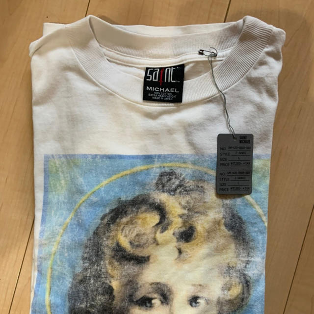 Tシャツ/カットソー(半袖/袖なし)saint michael セイントマイケル ショートスリーブT Lサイズ