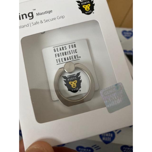 A BATHING APE(アベイシングエイプ)のHUMAN MADE i Ring 新品未使用 ゴールド スマホ/家電/カメラのスマートフォン/携帯電話(その他)の商品写真