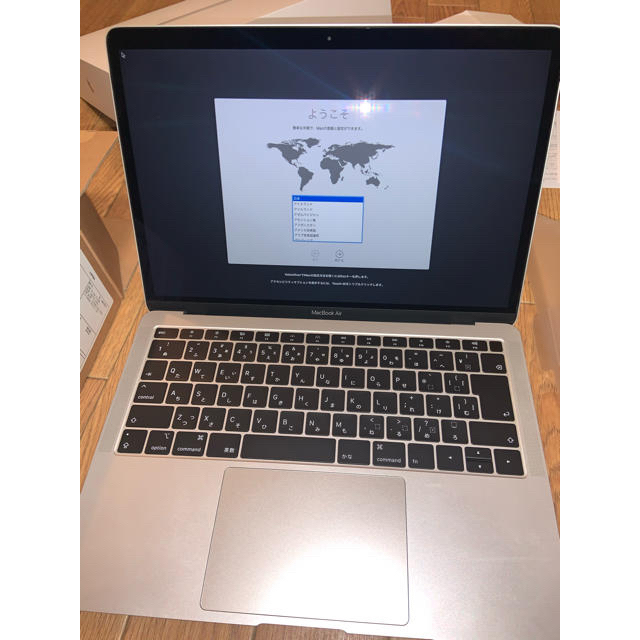 MacBook Air 2018 13インチ充放電19回 8G128G美品正常 www ...