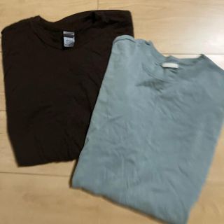 ジーユー(GU)のGU長袖トップス 2枚セット(Tシャツ(長袖/七分))