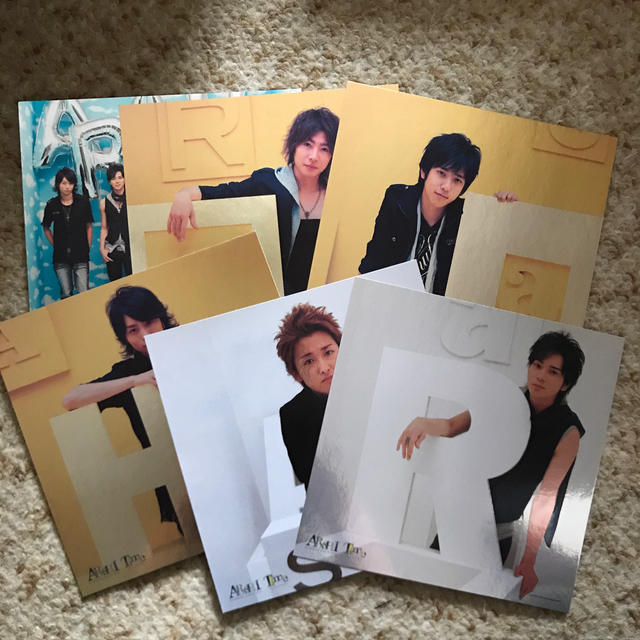 嵐(アラシ)の嵐　Time グッズ　ポストカード エンタメ/ホビーのタレントグッズ(アイドルグッズ)の商品写真