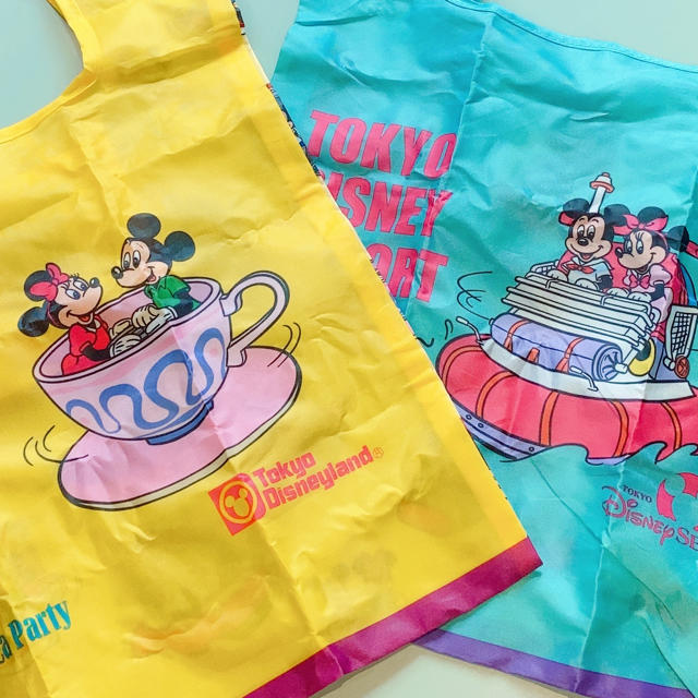 Disney(ディズニー)のMayumi様専用【新品未使用】ディズニー　カプセルトイ　エコバッグ　3セット エンタメ/ホビーのおもちゃ/ぬいぐるみ(キャラクターグッズ)の商品写真