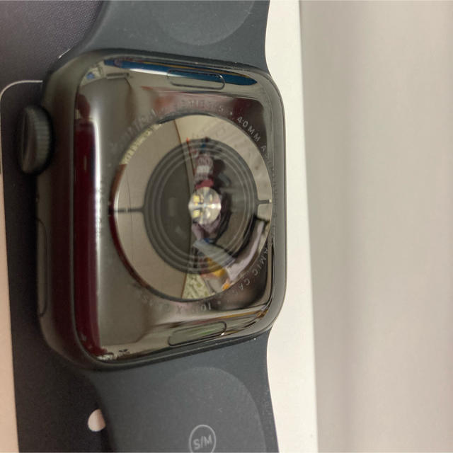 Apple Watch(アップルウォッチ)のアップルウォッチ5 メンズの時計(腕時計(デジタル))の商品写真