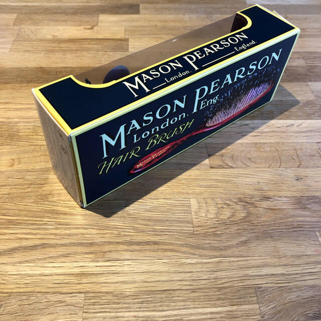 MASON PEARSON(メイソンピアソン)のメイソンピアソン　ハンディミックス　ダークルビー　定価15950円　新品未開封 コスメ/美容のヘアケア/スタイリング(ヘアブラシ/クシ)の商品写真