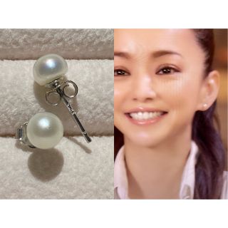 安室奈美恵着用似　真珠パール ピアス(ピアス)