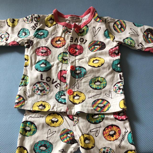 ampersand(アンパサンド)のampersand パジャマ８０ キッズ/ベビー/マタニティのベビー服(~85cm)(パジャマ)の商品写真