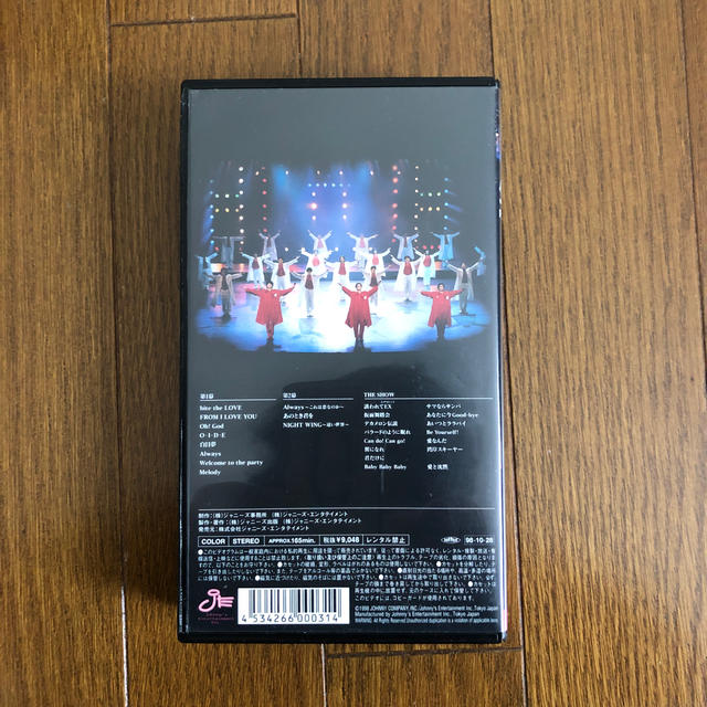 少年隊(ショウネンタイ)の少年隊　プレゾン　５night's   VHS エンタメ/ホビーのタレントグッズ(アイドルグッズ)の商品写真