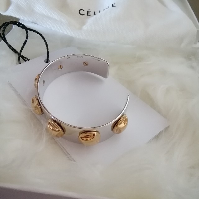 新品★CELINE メタル バングル ブレスレットアクセサリー