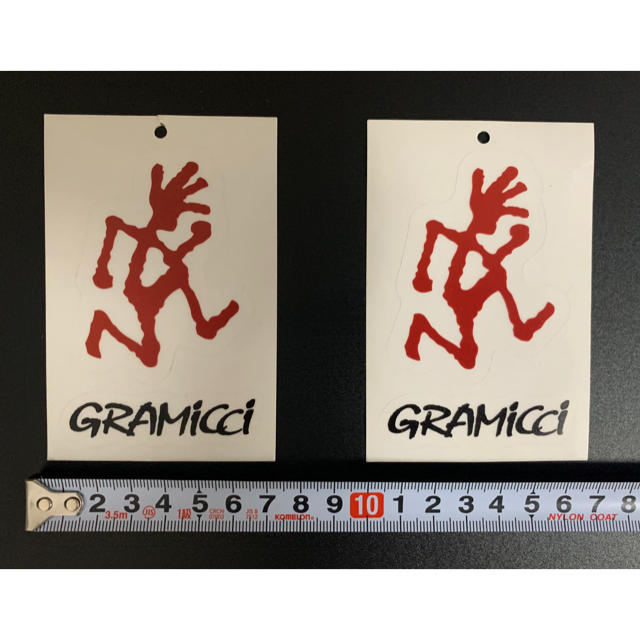 GRAMICCI(グラミチ)のグラミチ  gramicci ステッカー　2枚 インテリア/住まい/日用品の文房具(シール)の商品写真