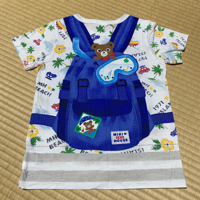 mikihouse(ミキハウス)のミキハウス 豪華ワッペン ぷっちーくん Ｔシャツ 130 キッズ/ベビー/マタニティのキッズ服男の子用(90cm~)(Tシャツ/カットソー)の商品写真