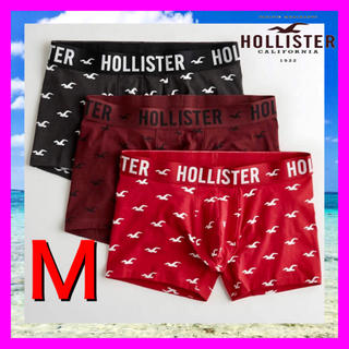 ホリスター(Hollister)の29ホリスター  HOLLISTER ボクサーパンツ　正規品　セット　ロゴ　M(ボクサーパンツ)