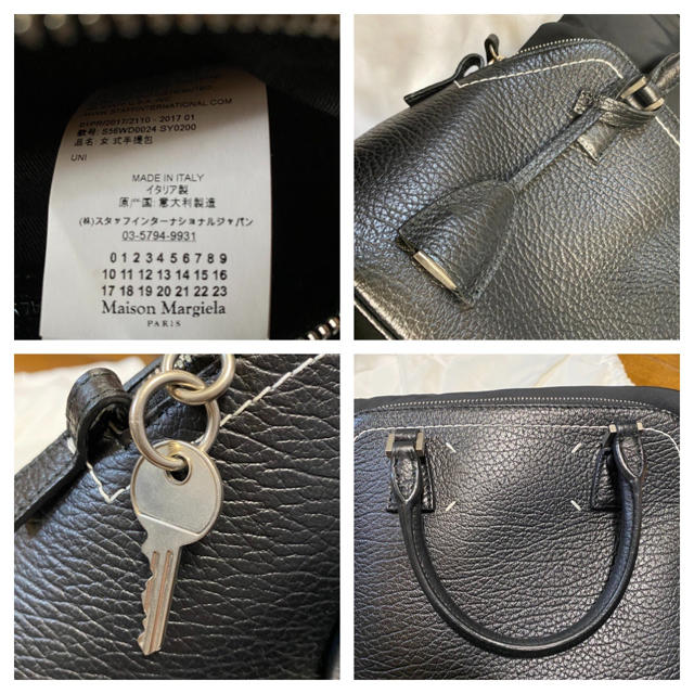 Maison Martin Margiela - 正規品 マルジェラ margiela 5AC bag 鞄 美品 黒 Maison Martin Margiela - 正規品 マルジェラ margiela 5AC bag 鞄 美品 黒