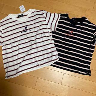 カンゴール(KANGOL)のKANGOL ボーダーTシャツ　2枚セット(Tシャツ(半袖/袖なし))