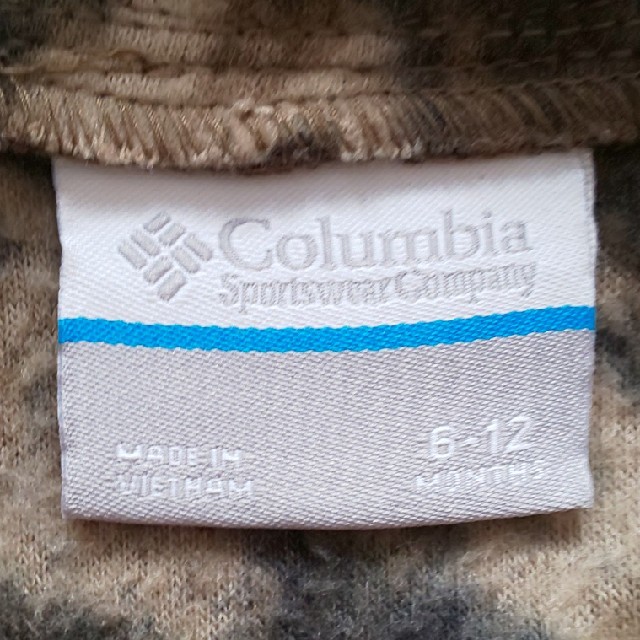 Columbia(コロンビア)のColumbia 6～12ヶ月用 カバーオール キッズ/ベビー/マタニティのベビー服(~85cm)(カバーオール)の商品写真