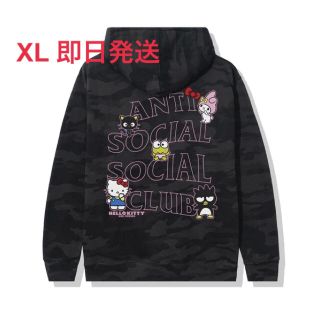 サンリオ(サンリオ)のAntisocialsocialclub サンリオ　XL　パーカー　フーディー(パーカー)