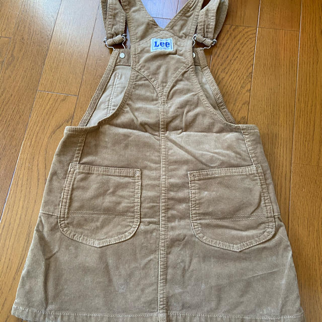 Lee(リー)のLEE   オーバーオールワンピース キッズ/ベビー/マタニティのキッズ服女の子用(90cm~)(ワンピース)の商品写真