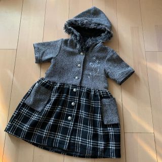 美品　ワンピースコート　　size120(コート)