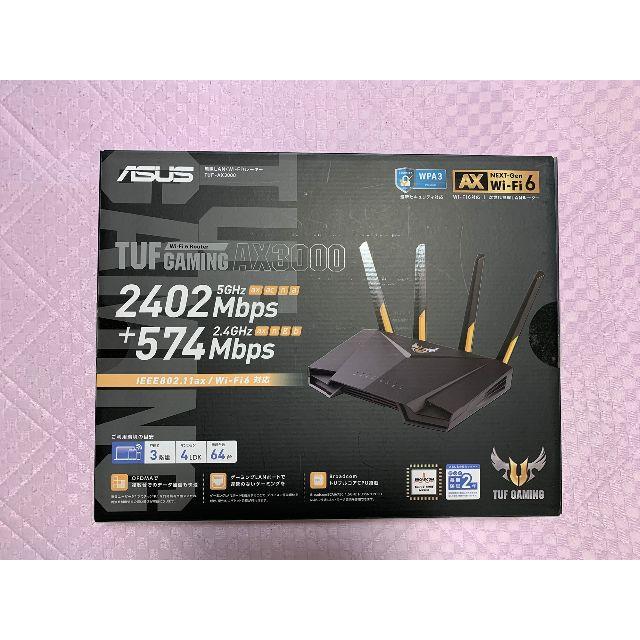 ASUS  Wi-Fi6 TUF-AX3000 ゲーミングルーター 　11ax