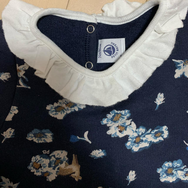 PETIT BATEAU(プチバトー)のプチバトー　24M   ワンピース キッズ/ベビー/マタニティのキッズ服女の子用(90cm~)(ワンピース)の商品写真