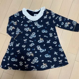 プチバトー(PETIT BATEAU)のプチバトー　24M   ワンピース(ワンピース)