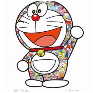 村上隆 ドラえもん ポスター  えいえいおー！(ポスター)