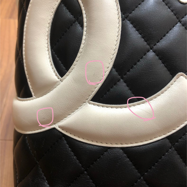 CHANEL(シャネル)の桜様専用　CHANEL シャネル　カンボンライン　バッグ レディースのバッグ(ハンドバッグ)の商品写真