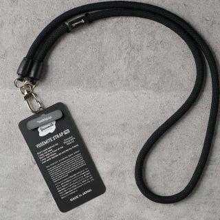 ビームス(BEAMS)のYOSEMITE MOBILE STRAP PRO MAD BLACK ヨセミテ(ネックストラップ)