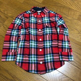 アバクロンビーアンドフィッチ(Abercrombie&Fitch)のアバクロ　キッズ　シャツ　3-4T(Tシャツ/カットソー)