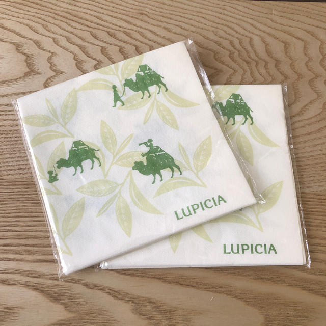 LUPICIA(ルピシア)の🌸新品未開封🌸非売品🌸LUPICIA🌸ペーパーナフキン🌸紙🌸 インテリア/住まい/日用品の日用品/生活雑貨/旅行(日用品/生活雑貨)の商品写真