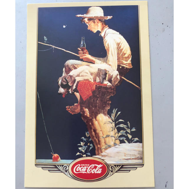 コカ・コーラ(コカコーラ)のコカコーラ　ポストカード　3枚 エンタメ/ホビーのコレクション(ノベルティグッズ)の商品写真