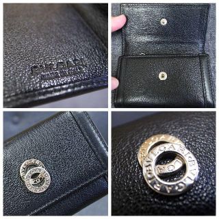 BVLGARI - 正規品☆ブルガリ キーケース 黒 ドッピオトンド レザー ... 正規品☆ブルガリ キーケース 黒 ドッピオトンド レザー バッグ 財布 小物