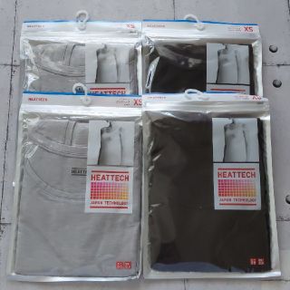 ユニクロ(UNIQLO)のUNIQLO★ユニクロ★ヒートテック★タンクトップ★XS★黒2枚セット(アンダーシャツ/防寒インナー)