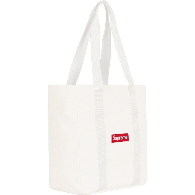 Supreme Canvas Tote WHITE トートバッグ