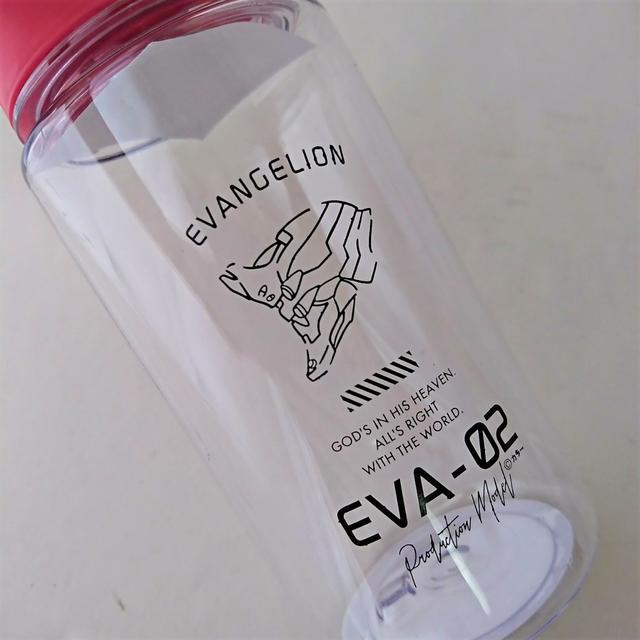 エヴァンゲリオン クリアボトル 380ml エンタメ/ホビーのアニメグッズ(その他)の商品写真