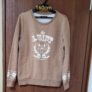 ポンポネット(pom ponette)のpom ponette　トレーナー(裏ボア)　Lサイズ(160)(Tシャツ/カットソー)