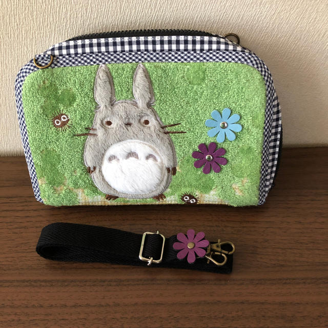 1点もの⭐︎トトロお財布ショルダー⭐︎ジブリ⭐︎ハンドメイド