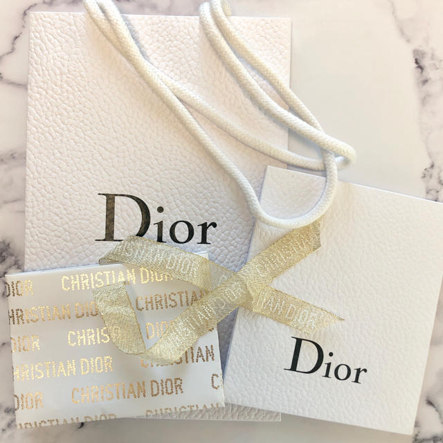 Dior(ディオール)のDior ショッパー 3枚セット レディースのバッグ(ショップ袋)の商品写真