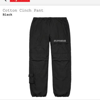 Supreme - supreme cotton cinch pant Black Lサイズの通販 by T's 