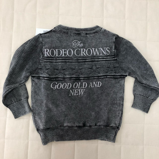 RODEO CROWNS(ロデオクラウンズ)のnnnnS様専用　新品　ロデオクラウンズ　コットンニット　100 キッズ/ベビー/マタニティのキッズ服男の子用(90cm~)(ニット)の商品写真