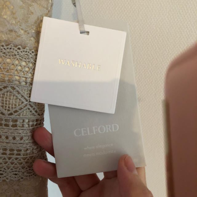 René(ルネ)のセルフォード　ボウタイ　ワンピース　CELFORD レディースのワンピース(ひざ丈ワンピース)の商品写真