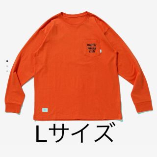 ダブルタップス(W)taps)のLサイズ　VANS VAULT X WTAPS ロンTシャツ　ORANGE(Tシャツ/カットソー(七分/長袖))