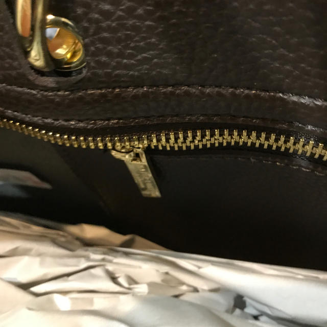 DEUXIEME CLASSE(ドゥーズィエムクラス)のkatie loxton bamboo bag★ブラウン★未使用品 レディースのバッグ(ハンドバッグ)の商品写真