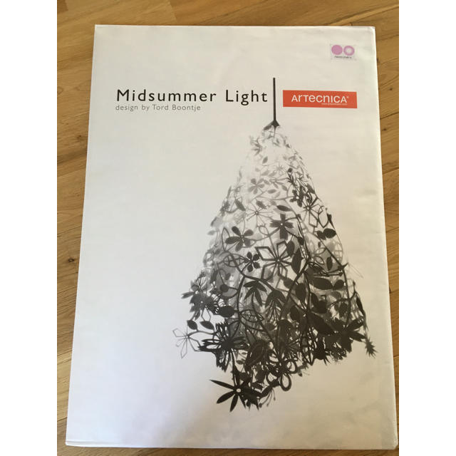 Mid summer Light（ミッドサマーライト）パープル販売終了品 インテリア/住まい/日用品のライト/照明/LED(天井照明)の商品写真