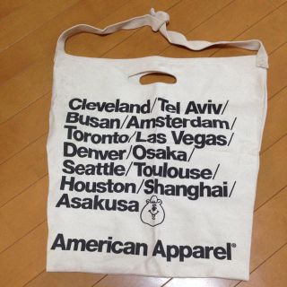 アメリカンアパレル(American Apparel)のアメアパバック(ショルダーバッグ)