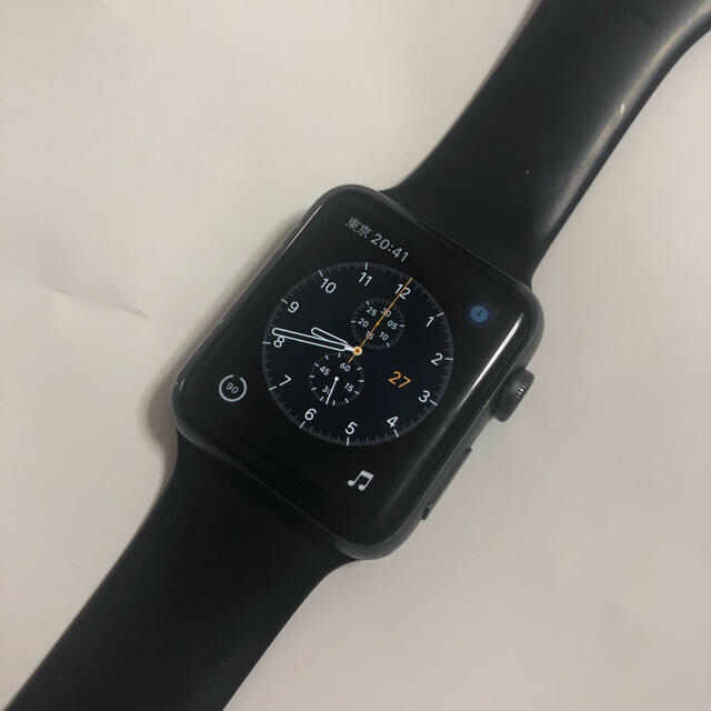 AppleAPPLE WATCH series3 42mm  スペースグレー