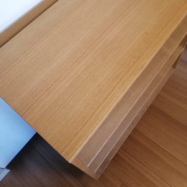 無印良品 MUJI タモ材シェルフ 3段 無印良品 MUJI タモ材シェルフ 3段