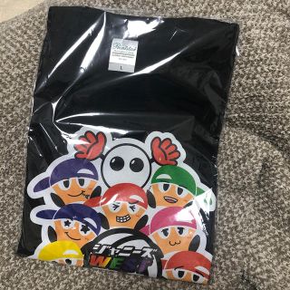 ジャニーズウエスト(ジャニーズWEST)の【最終値下げ‼︎】ジャニーズWEST×バボちゃん　Tシャツ黒(バレーボール)